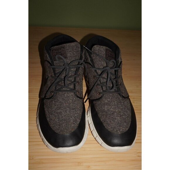 Nike SB Stefan Janoski Max Mid - Tweed Black/Brown - Size 13 - Rare Skate Shoes - Picture 4 of 16